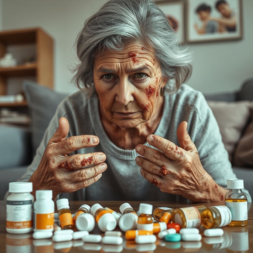 Efectos adversos de los medicamentos en la piel
