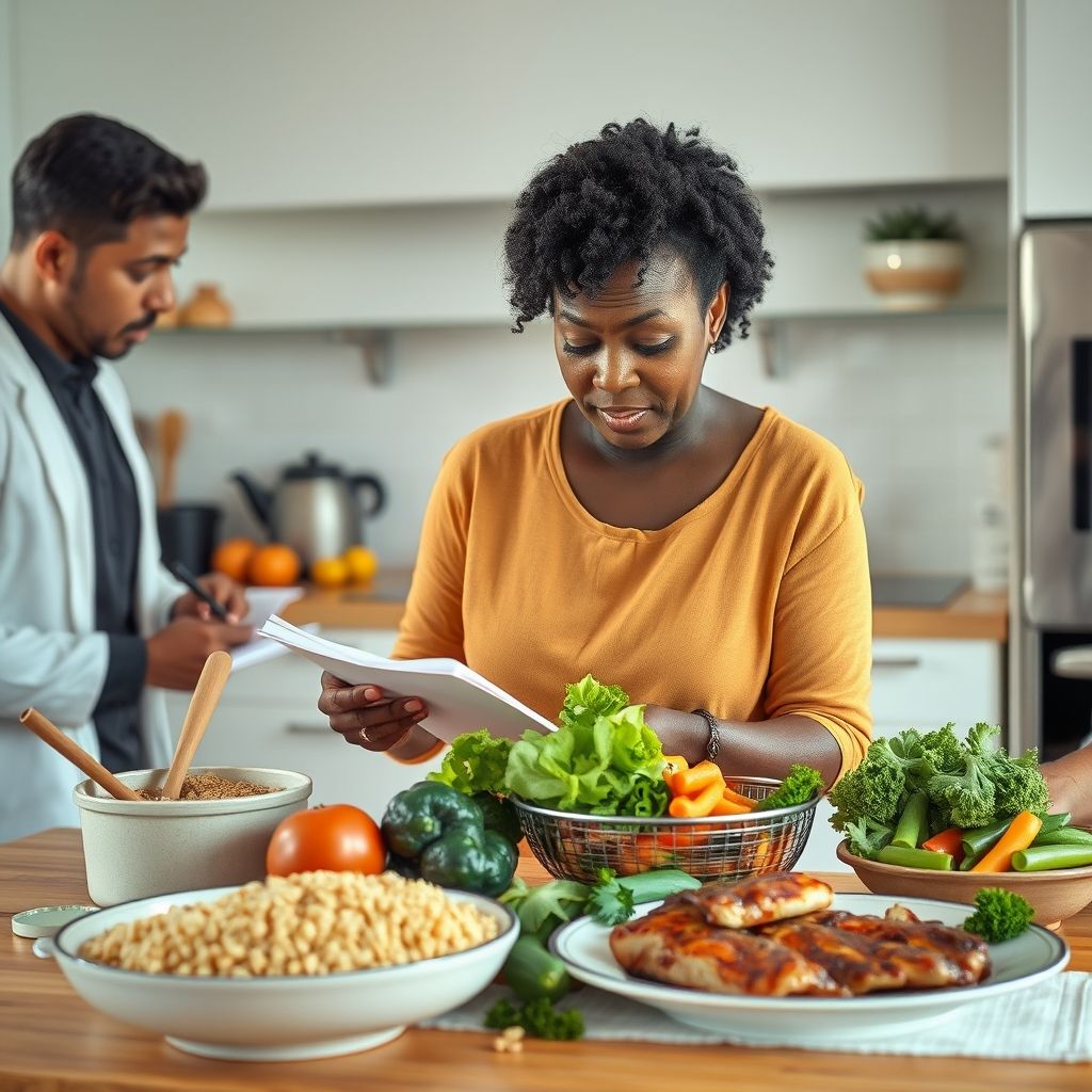 Cómo iniciar un diario de comidas para un diabético