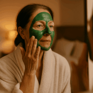 Mascarilla de espirulina: nutrición verde para una piel luminosa