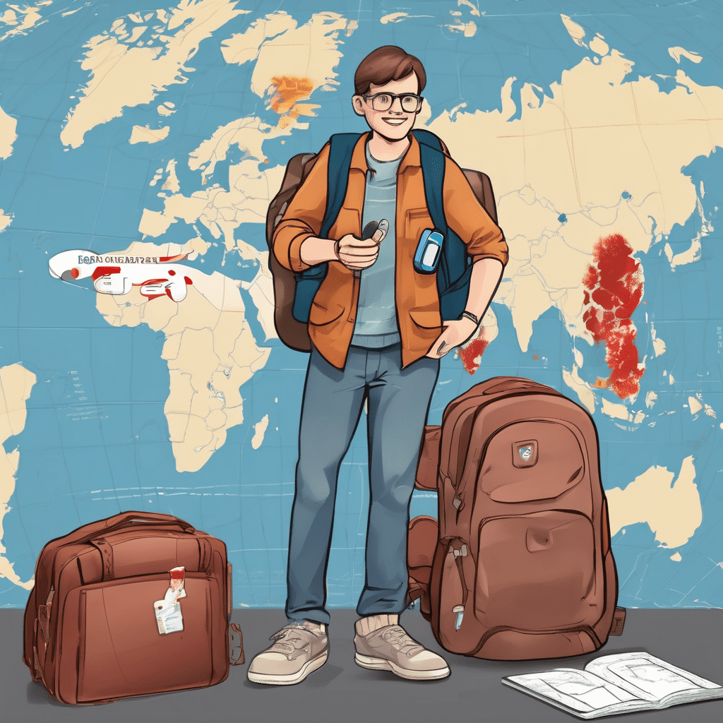 viajar y mantener un control de la diabetes