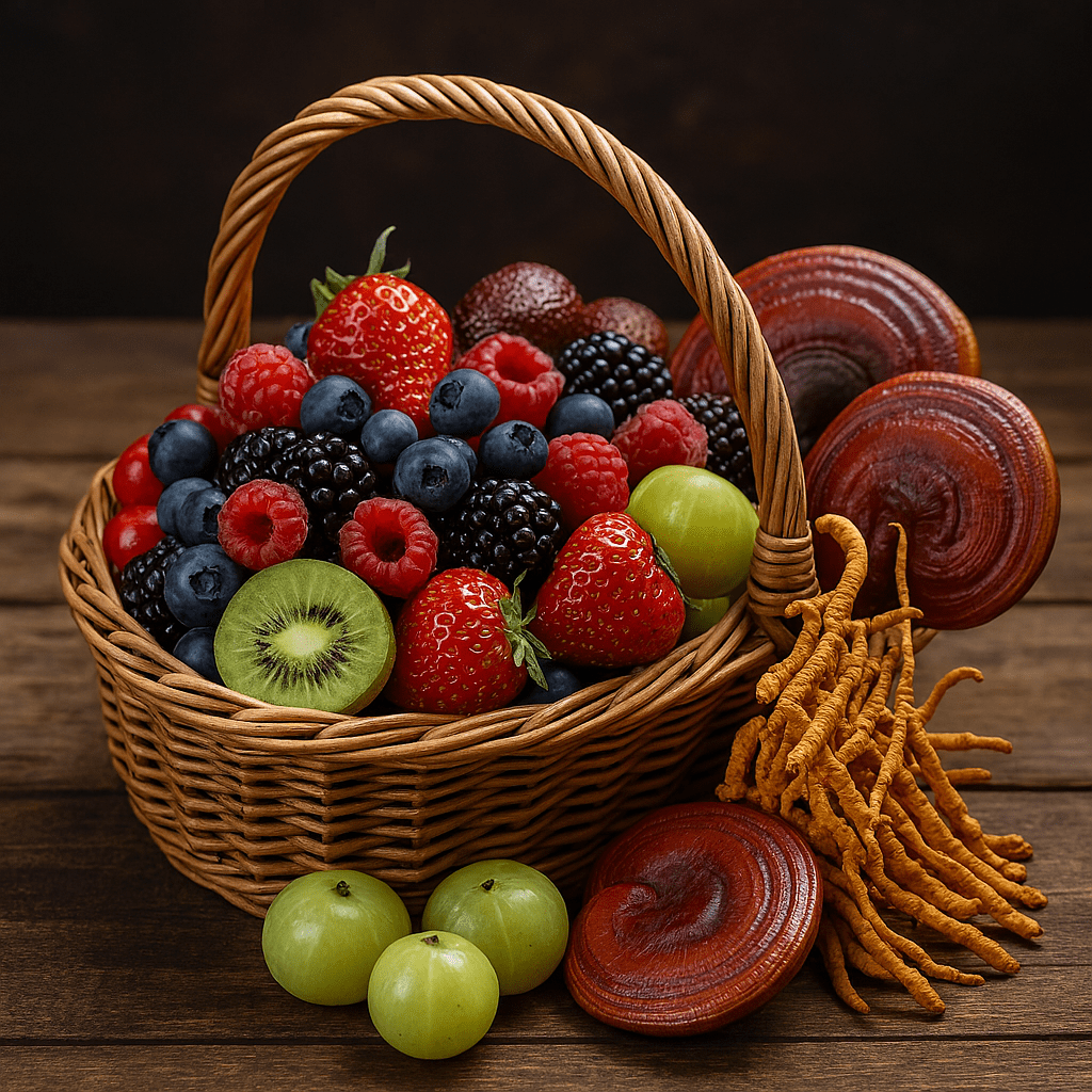 Alimentos ricos en polifenoles que favorecen la salud metabólica