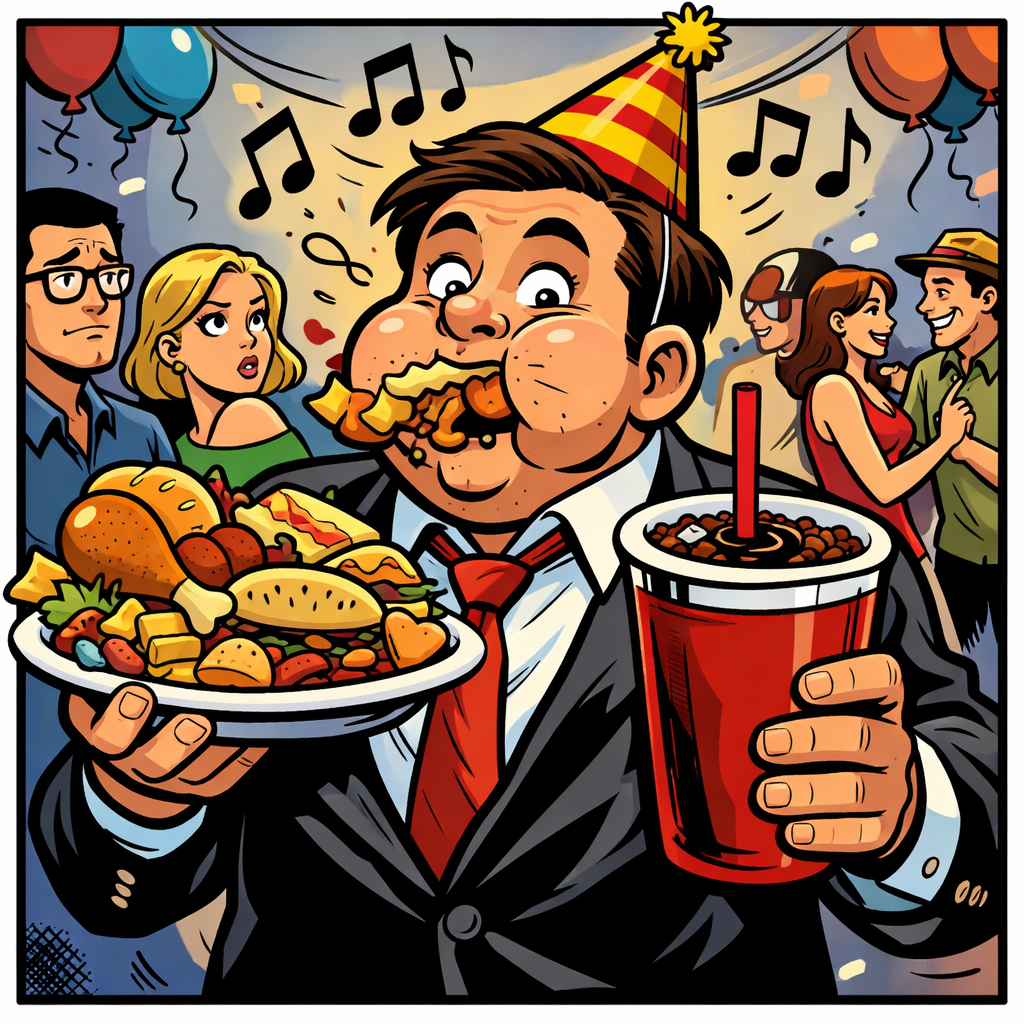 Como evitar comer en exceso en reuniones sociales