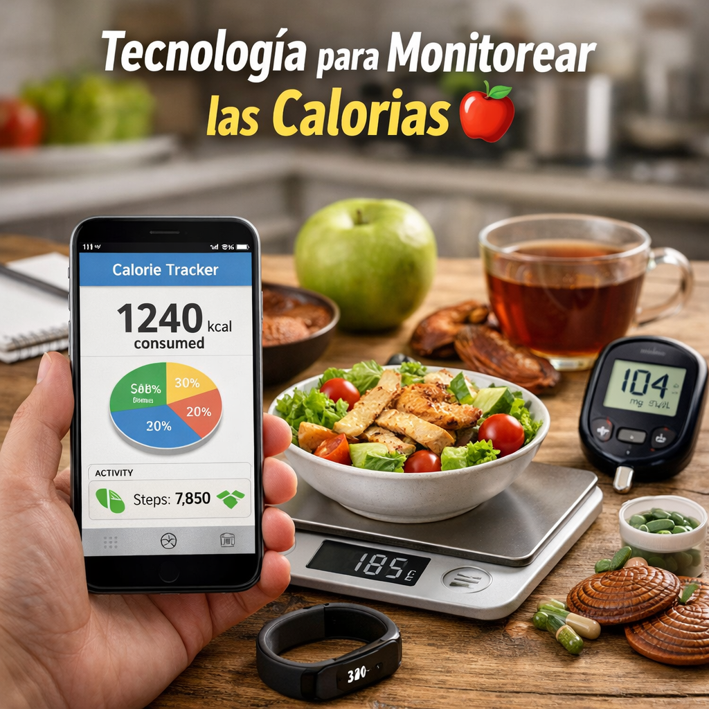 la tecnología para monitorear las calorías